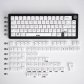 Programmer White 104+35 PBT Dye-subbed Keycap Set Cherry Profile Compatible with ANSI Mechanical Gaming Keyboard